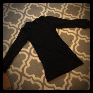 black long sleeve dress/shirt from H&M size 10